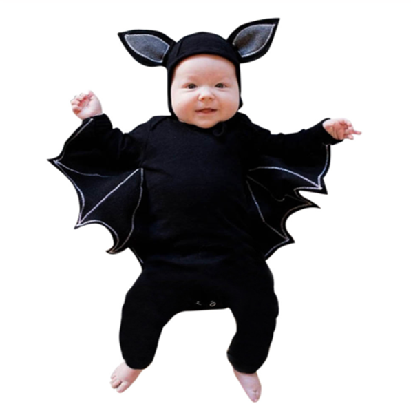 Batman Jumpsuit With Hat and Wings