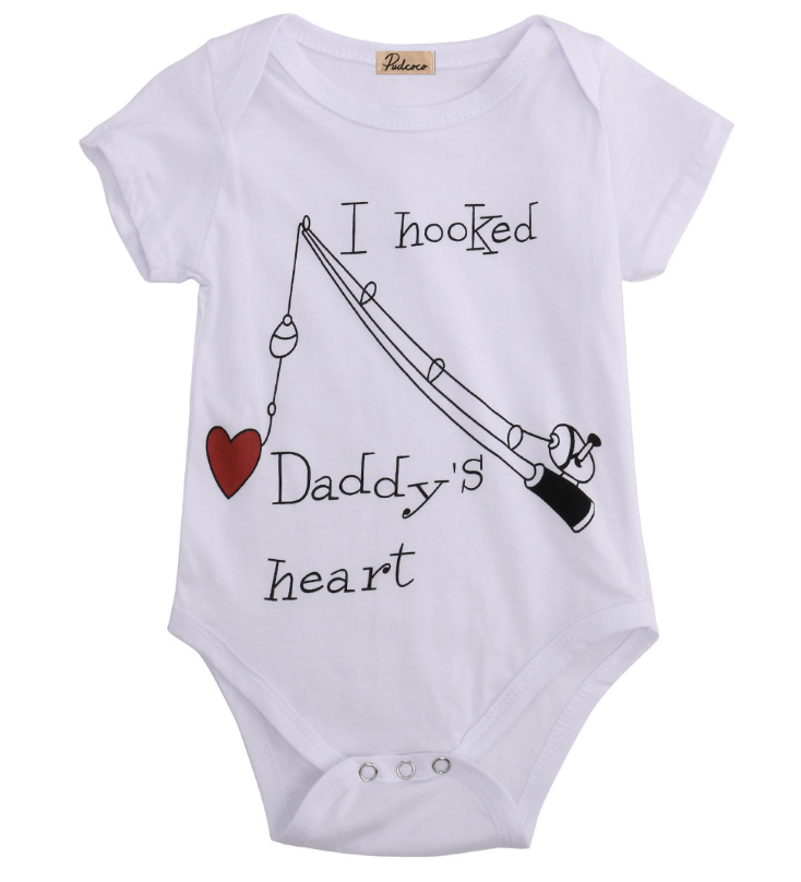 Baby and Daddy Bonding Baby Romper