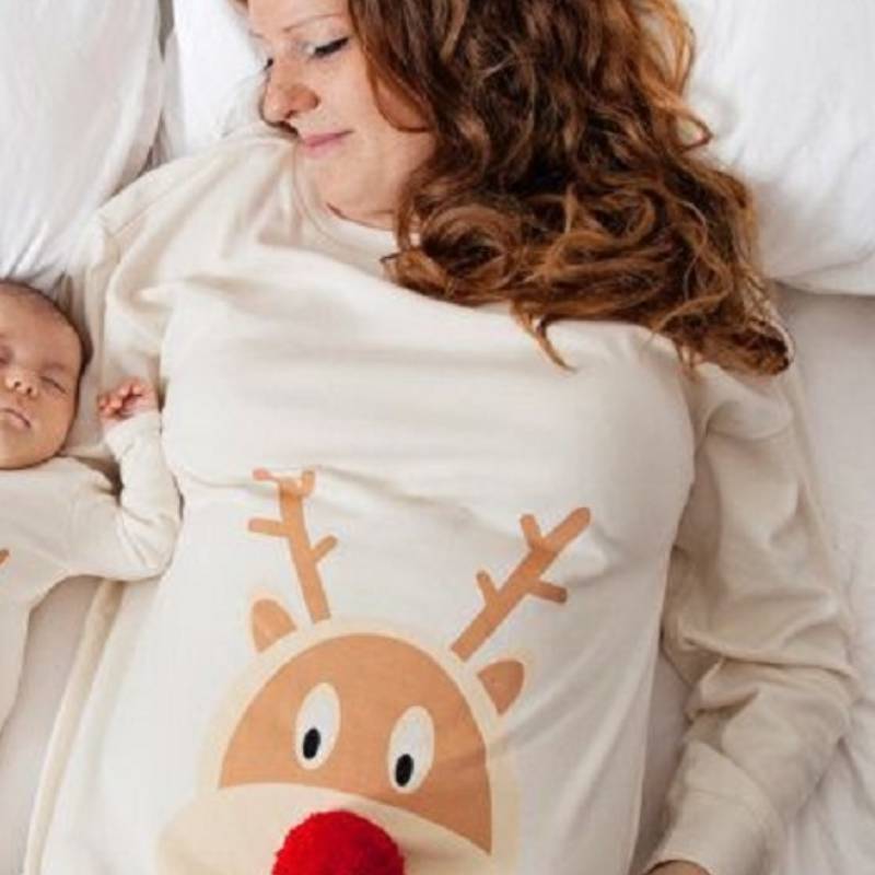 Mommy and Baby Christmas Duo