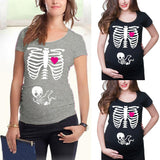 Baby Skeleton In - Funky Maternity Tshirt