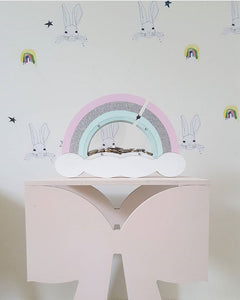 Nordic Style Rainbow Piggy Bank - Room Decor for Kids