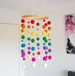 Wooden Wind Chimes - Stylish Shapes (Colors Available)