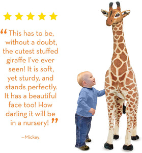 Lifelike Plush Giraffe - Perfect interactive Playtoy Decor
