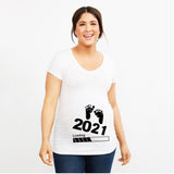 Baby Due Announcement T-shirt (2021)