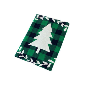 Christmas Tree Plaid Blanket