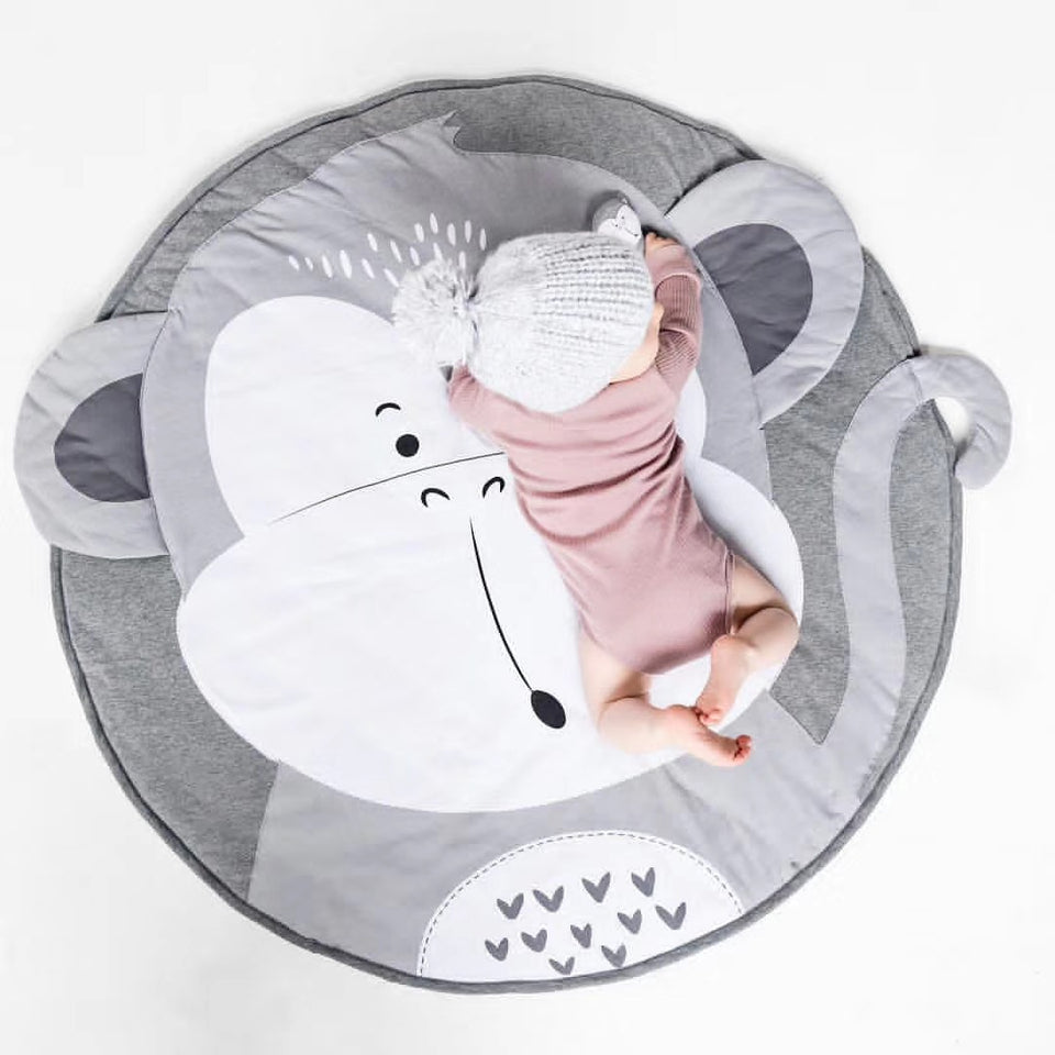 Baby Crawling Mat - Nursery Animal Styled Rug