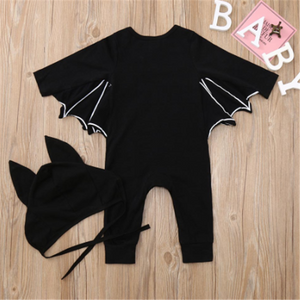 Batman Jumpsuit With Hat and Wings