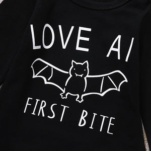 Love At First Bite Bat Onesie
