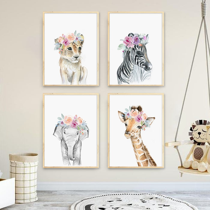 Creative Animal Prints - Flower Crown