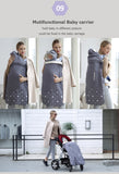 New Warm and Windproof Baby Carrier Cloak