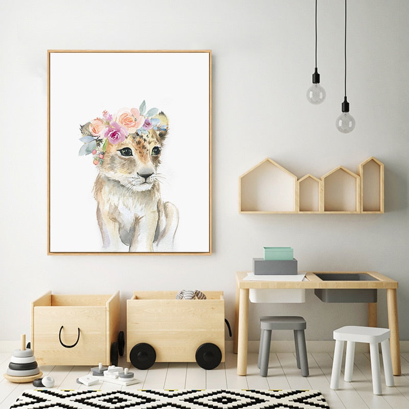 Creative Animal Prints - Flower Crown