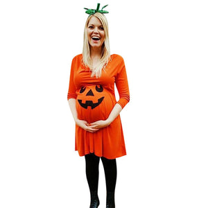 Pumpkin Face Maternity Wear
