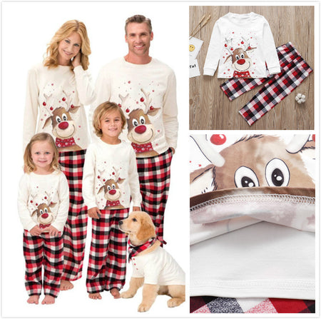 Elk print Family Pajama Outfit