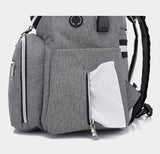 Diaper/ Stroller bag pack with USB