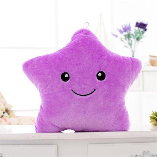 Twinkle Star Glowing LED Pillow